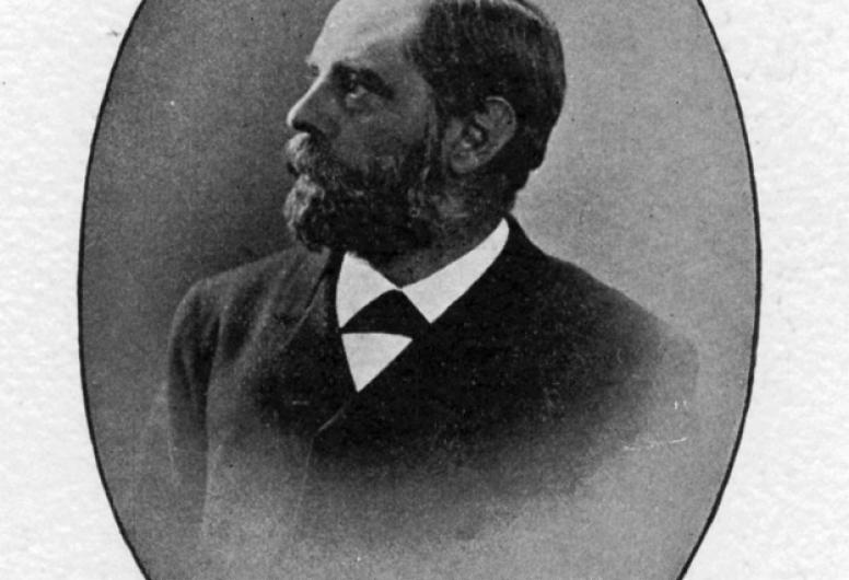 Portret van Gerrit Johannes de Jongh, van 1879 tot 1910 directeur van Gemeentewerken.