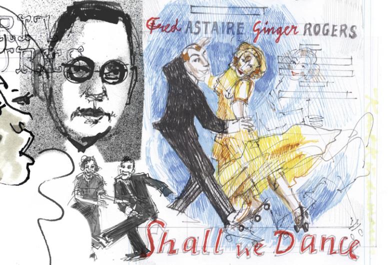 Midden jaren ’20: Tuschinski brengt Amerikaans film- én dansplezier, cinefiel Menno ter Braak vindt het maar niks. Beeld: Karel Kindermans, 2021.