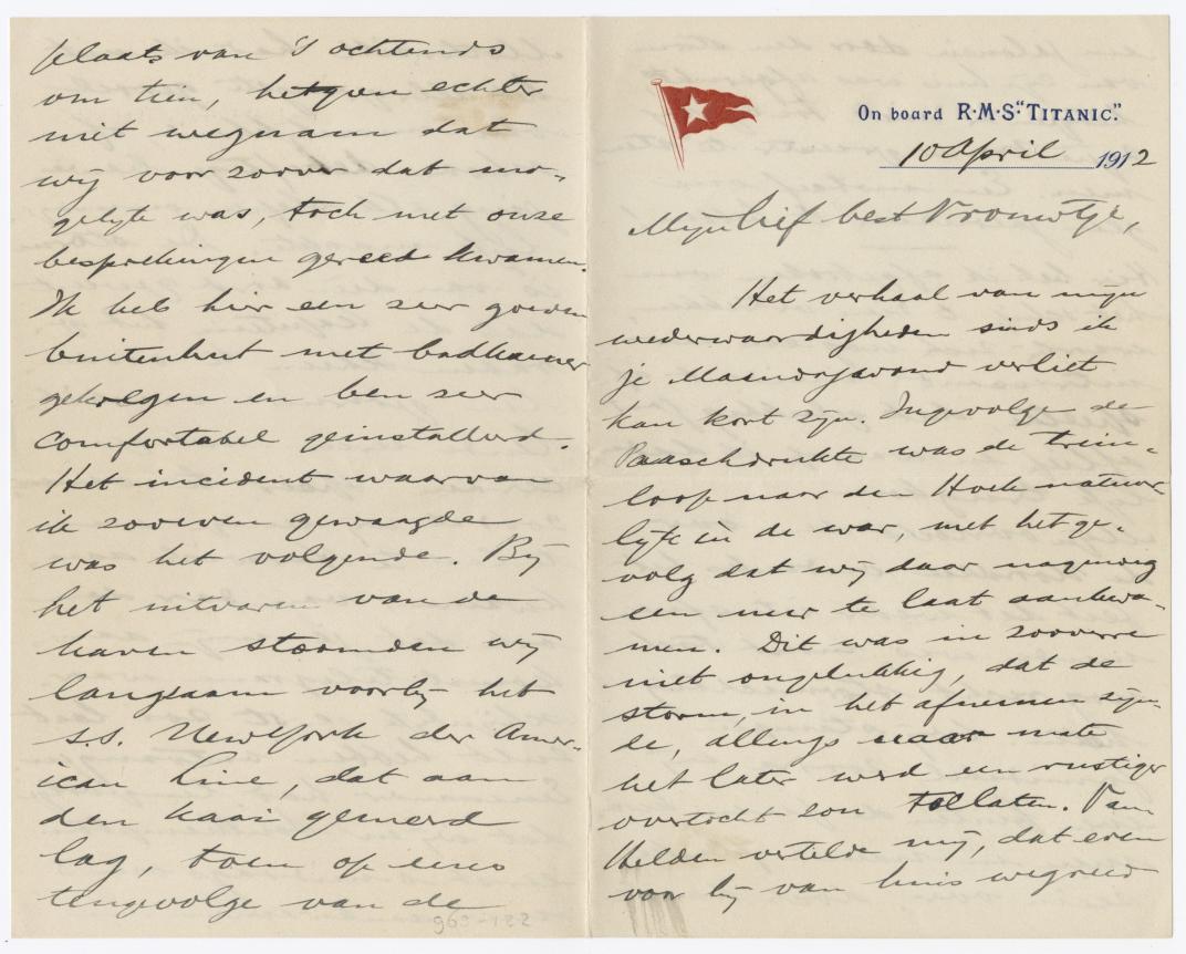 De brief uit het archief van Reuchlin