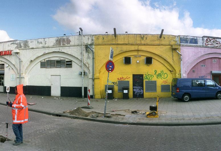 De Hofbogen voor de renovatie