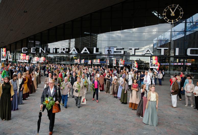'De Belgen Komen', thema van de Dag van de Rotterdamse Geschiedenis is 2014 ter herinnering aan de komst van de Belgische vluchtelingen in 1914.